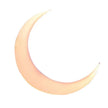 Decorative light Garden courtyard landscape Luminous crescent floor Waterproof solar light