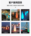 Water Drop Solar Outdoor Camping Lantern for Sunset Ambience Decoration Windproof Portable Camp Light for Tent Yard Garden
