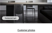 2026 LED Square Pendant Light For Dining Room Bedroom Living Room Home Loft Decor Modern Black Aluminum Hanging Lamp