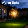 LED Firework Garden Decor Lights Solar Power Waterproof Outdoor Path Solar Lawn Lamp for Villa Patio Balcony Street