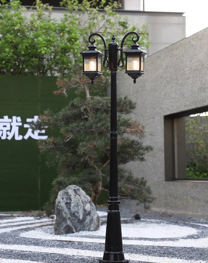 Double Ended Courtyard Outdoor Waterproof Lawn Landscape Community Villa Garden Light