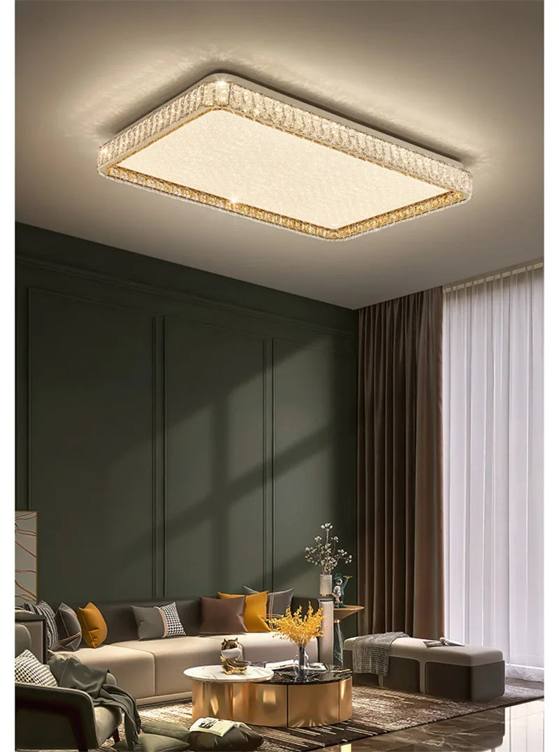 WPD Modern Simple Ceiling Lamps Creative LED Crystal Decorative For Home  Lighting