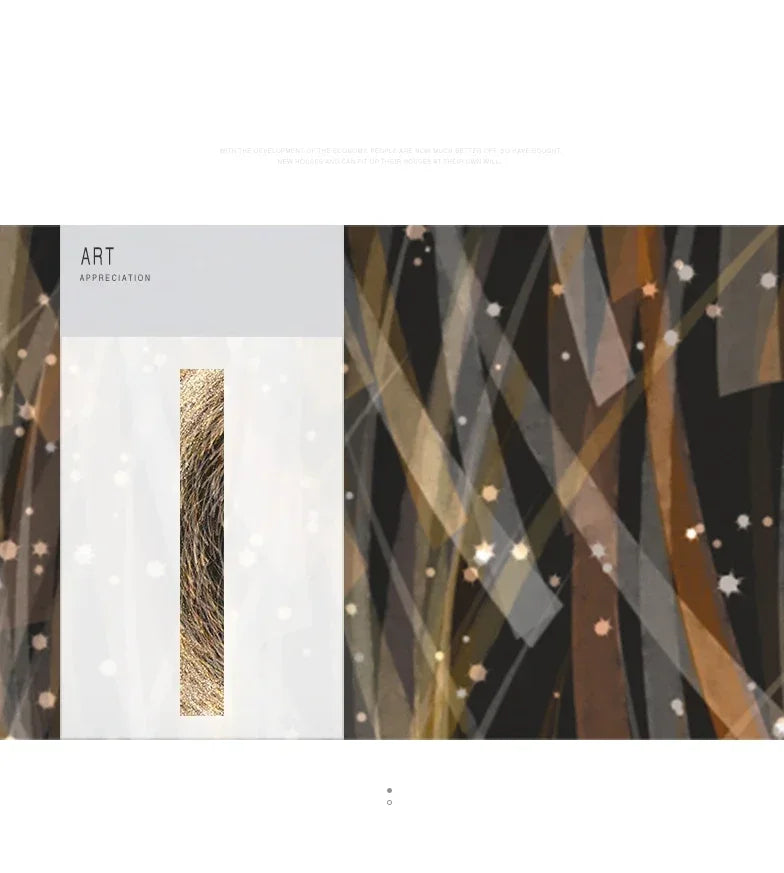 2024 New Modern Frameless Painting Lamp Atmosphere Interior Decoration Art Wall Hanging Lamp Suitable for Living Room Lighting