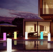 Luminous cylindrical lamp lawn solar LED outdoor lighting non solar lamp outdoor garden decoration outdoor garden light