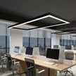 Modern minimalist geometric pendant lights, for dining room, gym, office, LED hollow office pendant lights
