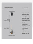 Bedroom Bedside Pendent Lamp Nordic Modern Living Room Study Decoration Simple Creative Light Luxury Bar Glass LED Chandelier