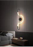 TINLAIBOR Minimalist designer's Wall lamp Living room Background wall Staircase decoration music notation Wall lamps Bedhead