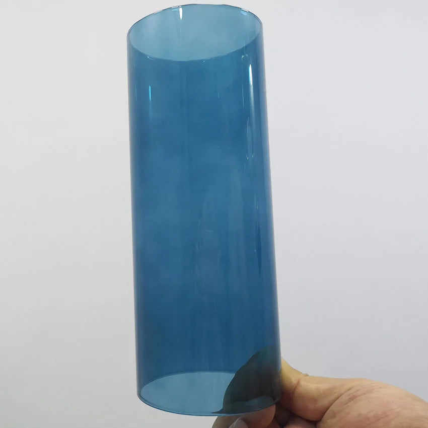 Nordic LED Glass Chandelier Blue/Amber Modern Hanging Lamp Suspension Living Dining Bedroom Pendant Lighting Fixtures