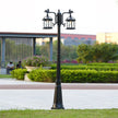 Led Villa Garden Outdoor Waterproof Household Retro Double Head Community Outdoor Courtyard Street Lamp ≈230CM