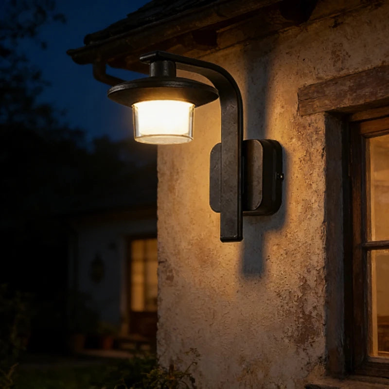 Waterproof LED Wall Light Creative Wall Light IP65 Courtyard Corridor Wall Decoration Modern Garage Balcony Atmosphere Light