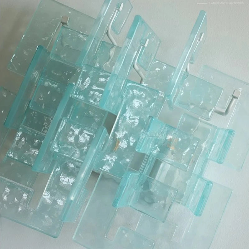 Modern Creative Vintage Glass Wall Lamps Living Dining Room Bedroom Sconces Hallway Bedsides LED Indoor Illumination Ornaments