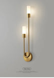 Black Gold LED Wall Lamps with G9 Light Bulb for Bedroom Bedside Interior LED Wall Lights Wall Sconce for Corridor Foyer Kitchen
