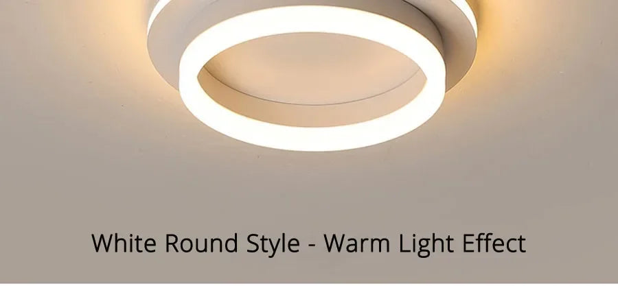 Modern LED Chandelier Indoor Lighting For Corridor Hallway Surface Mounted Acrylic Ceiling Light Dimmable Lamp Lustres HOME Deco