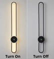 Modern Sconce LED Long Wall Light for Bedroom Living Room Surface Mounted Background Room Decor Wall Lighting Fixture