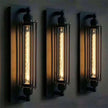 WPD Indoor Wall Lamps Fixtures LED Black Light Classical Lighting Loft  Sconces for Home Bar Cafe