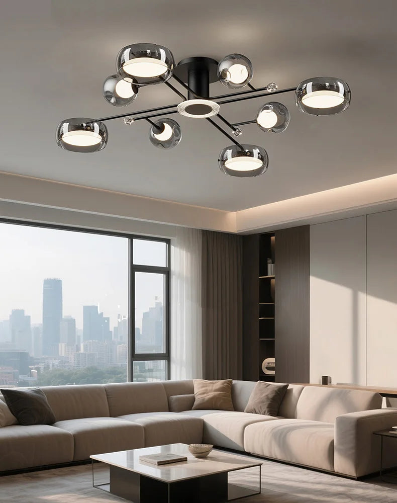 Nordic home decoration salon bedroom decor smart led lamp lights for room dimmable Ceiling light lamparas indoor lighting