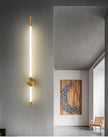 Modern LED Long Wall Lights for Bedroom Lighting Living Room Background Decorate Stairs Lamp Hotel Black Gold Sconce Fixtures