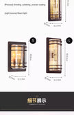 Outdoor Waterproof Wall Lamp - All Aluminum Moisture-Proof Decorative Lighting for Balcony Entrance Door Courtyard Garden