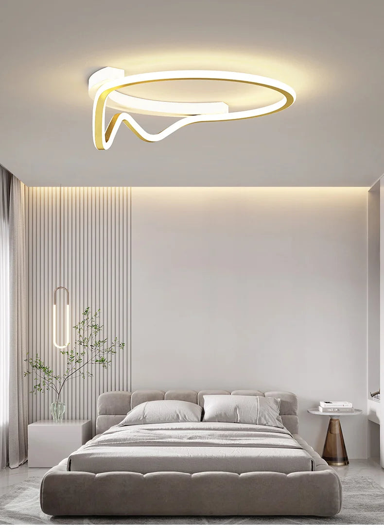 Villa Office LED Chandelier New Shape For Foyer Bedroom Dining Room Studyroom Hotel Restaurant Living Room Kitchen Indoor Lamp