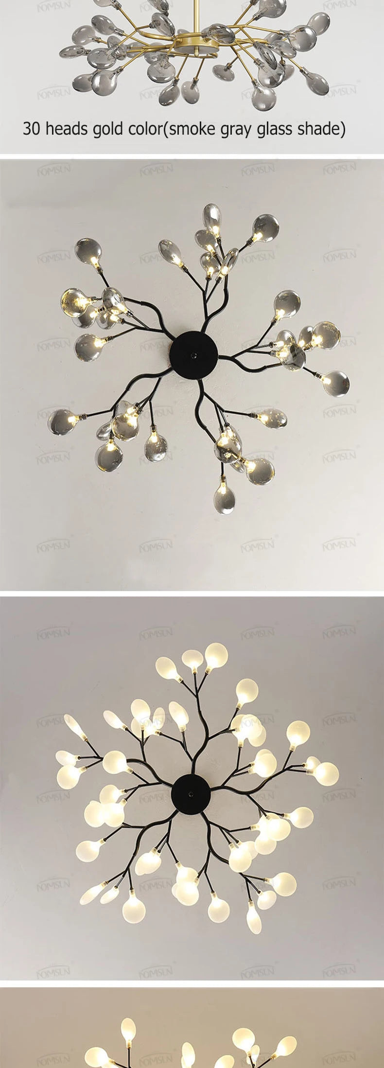 Nordic Chandelier Lighting Modern Branch Pendant Light Living Room Bedroom Led Luminarias Art Decor Indoor Lighting Fixtures