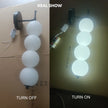 Nordic Wind Gourd Wall Lamp Minimalist LED Milky White Light For Living Room Study Bedroom Bedside Home Decoration Light Fixture
