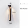 Waterproof Outdoor Wall Light Natural Stone Exterior IP65 Weather-Resistant Lighting for Garden Porch Balcony Villa & Patio Deco