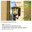 Outdoor Waterproof Wall Lamp For Garden Villa Gate Outdoor European-Style Courtyard Balcony Exterior Wall Lamp Retro Wall Lamp