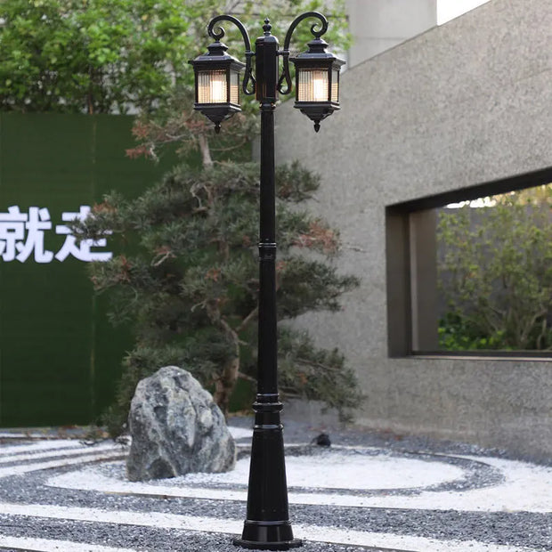 Double Ended Courtyard Outdoor Waterproof Lawn Landscape Community Villa Garden Light