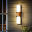 IP65 Waterproof 12W Outdoor Lighting Led Wall Lamp Modern Aluminum Surface Mounted Led Garden Stairs Porch Light AC110V 220V