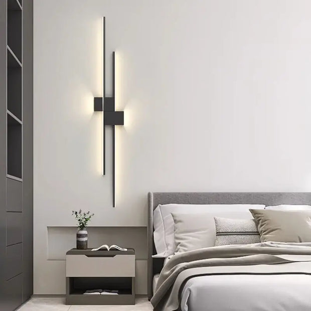 DINDALLED Modern LED Wall Lamp Bedside Sconce for Bedroom Living Room Hallway Home Decor