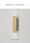 Outdoor Waterproof Wall Lamps Strip Natural stone Wall Lights 18W LED  Porch Wall Sconces  Bedroom Exterior Lighting Fixtures