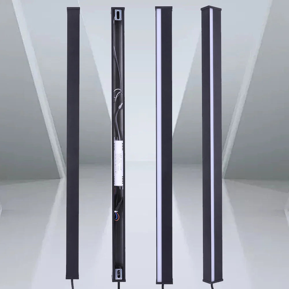 Modern Plug in Long Wall Sconce Indoor Wall Lamp Wall Mounted Light for Bedroom Living Room Hallway