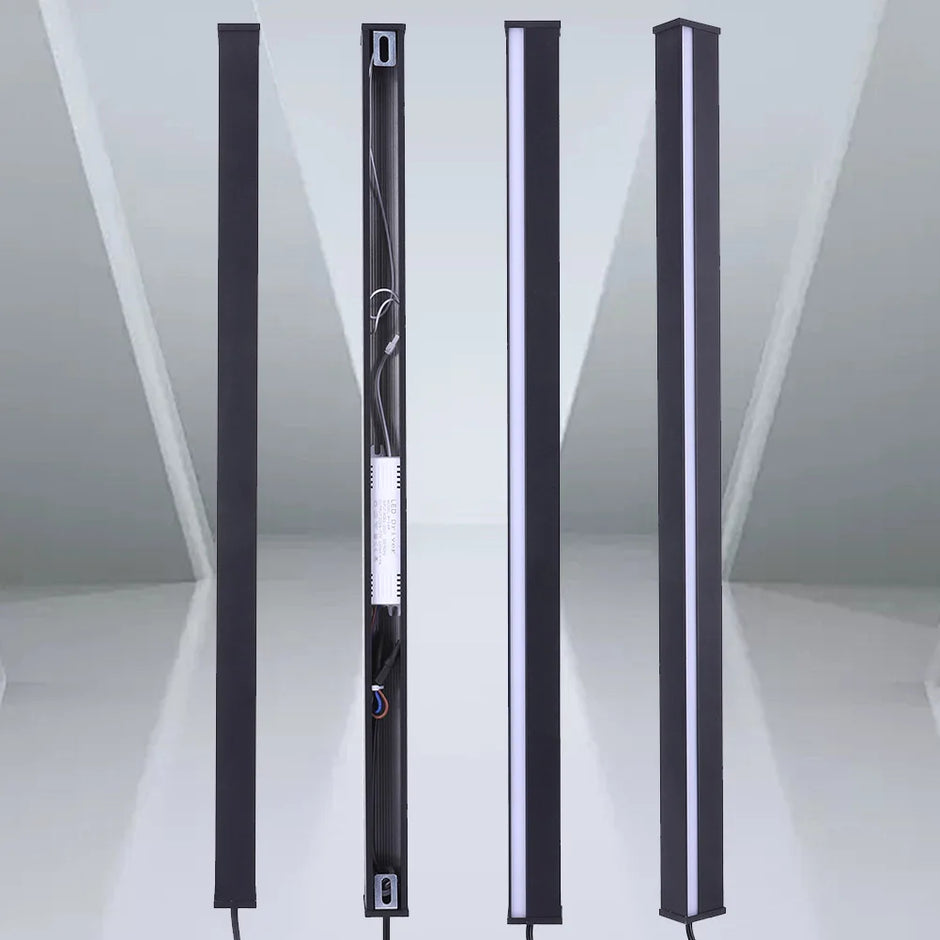 Modern Plug in Long Wall Sconce Indoor Wall Lamp Wall Mounted Light for Bedroom Living Room Hallway