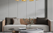 2026 Pendant Light For Bedroom Living Room Kitchen Dining Table Bar Home Decor Modern LED Glass Tile Suspension Lamp Smoke Gray