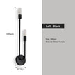 Nordic LED Wall Lights with G9 Light Bulb Hardwired AC85-265V Indoor LED Wall Lamps Bedroom Wall Sconce for Kitchen Corrdior