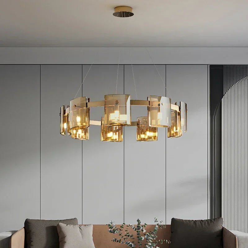 Modern Luxury Living Room Pendant Light Minimalist Bedroom Designer Home Lamp Creative Restaurant Bar Counter Main Light