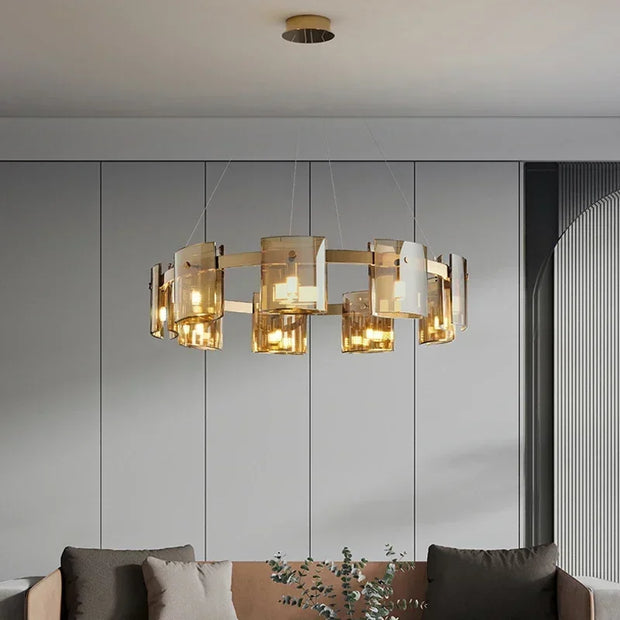Modern Luxury Living Room Pendant Light Minimalist Bedroom Designer Home Lamp Creative Restaurant Bar Counter Main Light