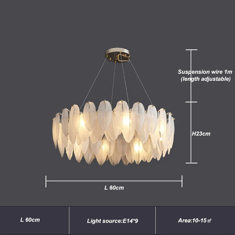 Modern dining room crystal chandelier kitchen LED ceiling chandelier living room crystal lamp home decor chandelier lighting