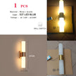 Nordic Wind Gourd Wall Lamp Minimalist LED Milky White Light For Living Room Study Bedroom Bedside Home Decoration Light Fixture