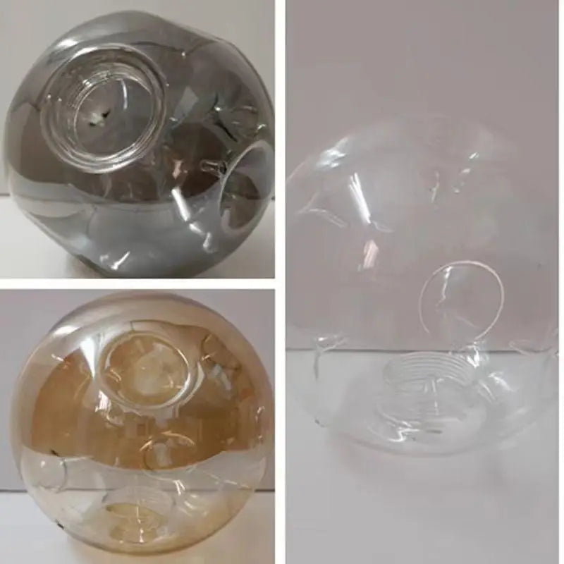 LED Glass Ball Chandelier Pendant Light for Indoor Decorative Lighting - Living Room Bedroom Dining Room