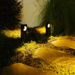 Solar Pathway Lights Outdoor Waterproof Bright Moon Auto On/Off Garden Light for Yard Patio Porch Lawn Outside Decor Lighting