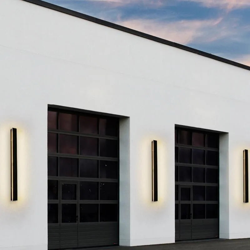 1PCS Outdoor Waterproof IP65 AC85-265V Long Wall Lamp For Garden Porchlight Bedroom Bedside Modern Indoor Lighting