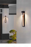 Waterproof Outdoor Wall Light Natural Stone Exterior IP65 Weather-Resistant Lighting for Garden Porch Balcony Villa & Patio Deco