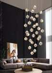 New models Nordic Home Decoration Stair Chandelier Living room and Dining room Pendant Lights Ceiling light indoor Lighting