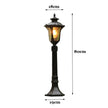European Style Retro Home/Engineering Lawn Light Outdoor Waterproof Garden Road High Pole Light E27 Garden Light
