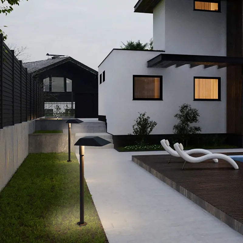 Led Outdoor Waterproof Simple Courtyard Garden Landscape Villa Garden Community Park Lawn Light