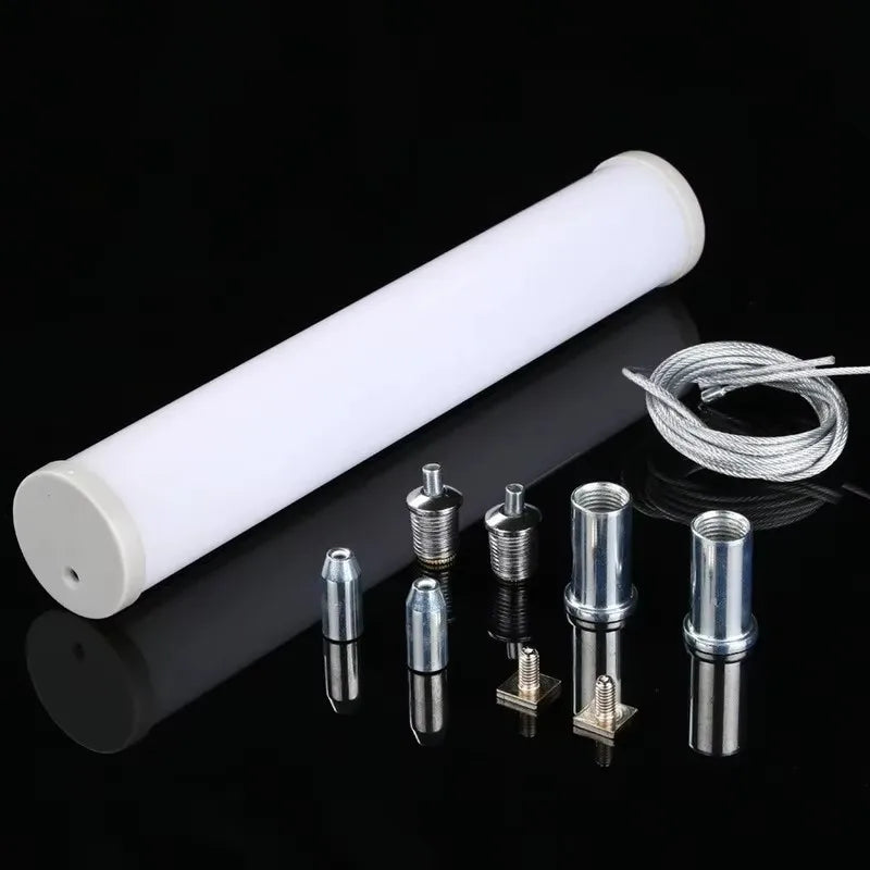 270 Luminescence Circular Led Aluminum Profile 20/30/40Mm Led Channel Diffuser Linear Bar Light Long Strip Pendant Lamp Tubes