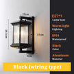 Outdoor Wall Lamps Aisle Wall Light IP54 Waterproof Corridor Balcony Modern New Chinese Villa Door Lights Porch Garden Gate Lamp