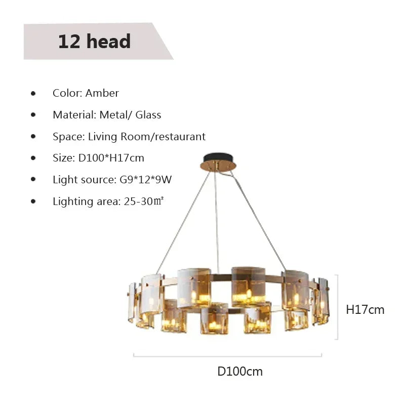 Modern Luxury Living Room Pendant Light Minimalist Bedroom Designer Home Lamp Creative Restaurant Bar Counter Main Light