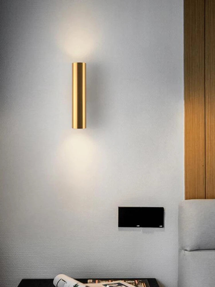 Nordic Interior Wall Led Light Modern Minimalist Aisle Stair TV Background Lamp Indoor Bedside Living Room Decoration Wall Light